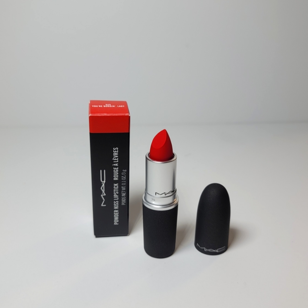 MAC Powder Kiss Lipstick You're Buggin', Lady